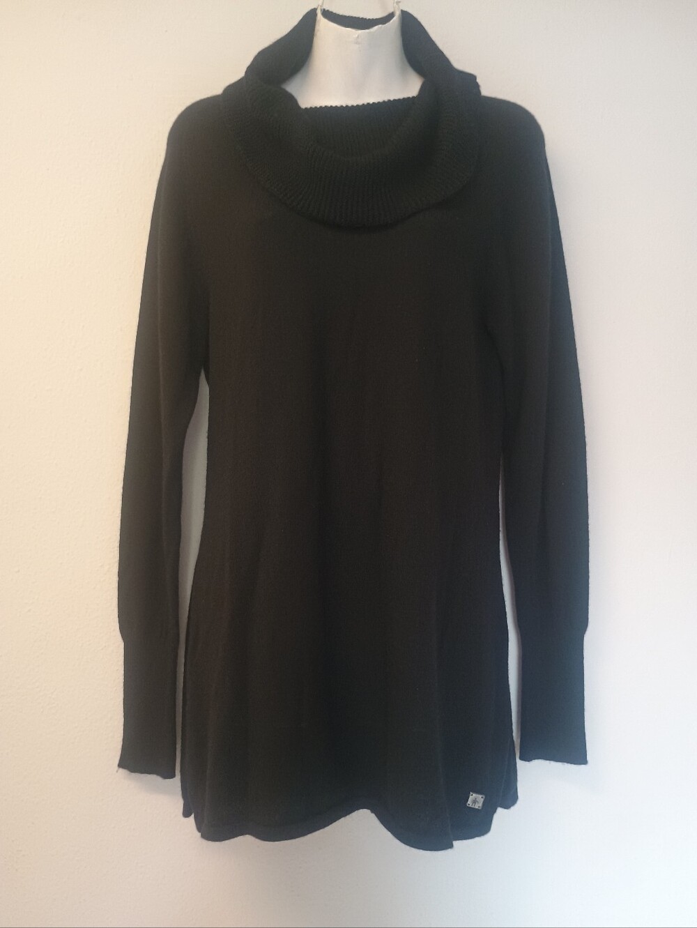 Smartwool Black Merino Blend Cowl Neck Sweater Women's Size:XL